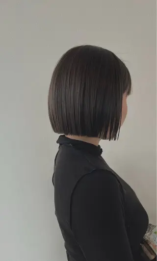 ショート カラー ヨシモトリョウ 髪質改善/美髪のヘアスタイル