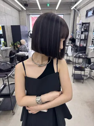 カラー Asami/名古屋/ ハイトーン/デザインのヘアスタイル
