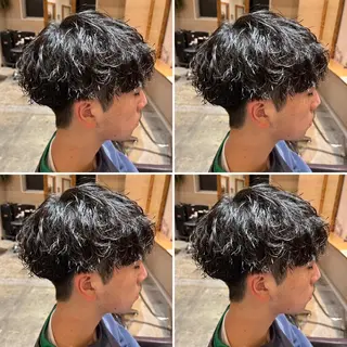 パーマ メンズ メンズパーマ特化 望月謙二郎のヘアスタイル