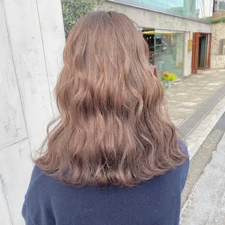 セミロング カラー ヘアアレンジ メンズ キッズ ブリーチの髪様 MASATOのヘアスタイル