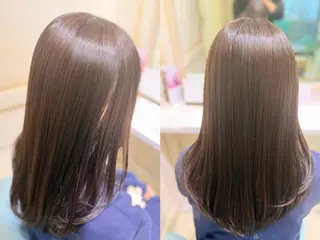 セミロング カラー 艶髪✨　徳丸 瞭のヘアスタイル