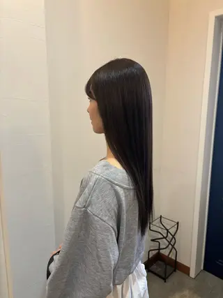 ロング カラー 兼子莉彩 /暗髪🤎/暖色🍒のヘアスタイル