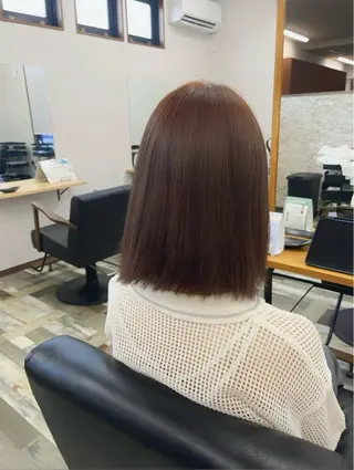 ミディアム カラー 浜松/透明感カラー 🌼菅沼愛梨🌼のヘアスタイル