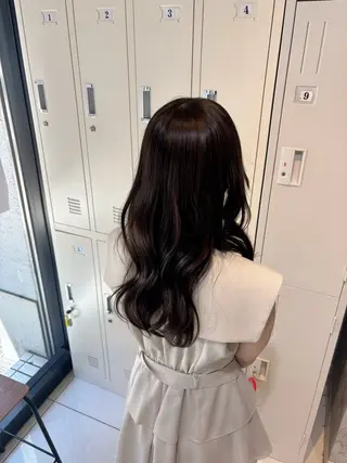 ロング カラー 透明感ダブルカラー/ レイヤー💕miyuのヘアスタイル