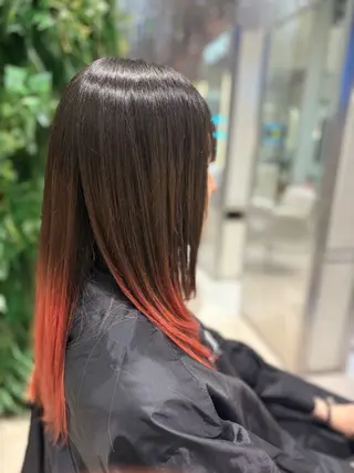 セミロング Koharu 髪質改善カラーのヘアスタイル