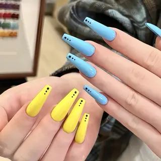 ネイル ネイル💕& まつ毛パーマのネイルデザイン
