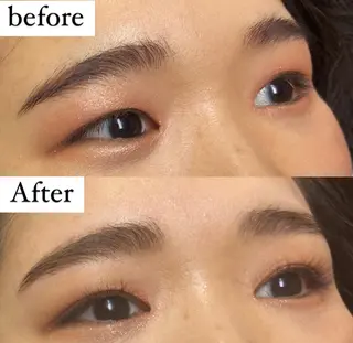アイブロウ Aura salonのマツエク・マツパデザイン