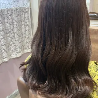 カラー 淡色┊︎ナチュラル 🧁奈那美🧁*.゜のヘアスタイル