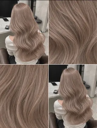 ロング カラー 色落ちまで盛れる 💟まなみのヘアスタイル