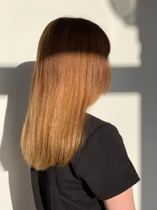 ロング 中村 靖彬のヘアスタイル