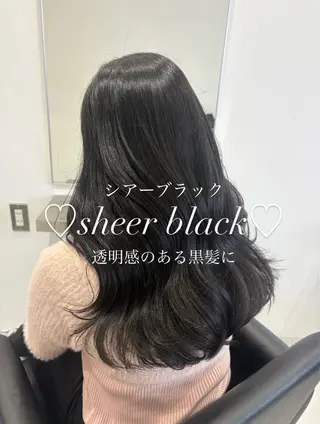 ミディアム カラー レイヤーカット🎀× 韓国風🇰🇷正源のヘアスタイル