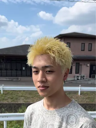 ショート メンズ 【メンズ専門‼️】 聞谷 友貴矢のヘアスタイル