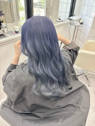 ミディアム 🎗副店長/井上 竜 ブリーチ指名No.1のヘアスタイル