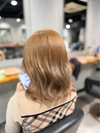 ミディアム カラー ✨川越ブリーチ特化✨ Yumaのヘアスタイル