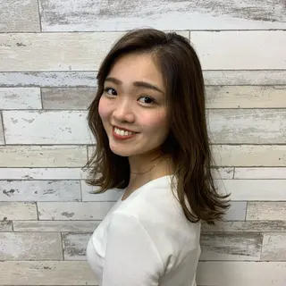 セミロング エクステ*美髪サロン KR2S河内長野店長のヘアスタイル