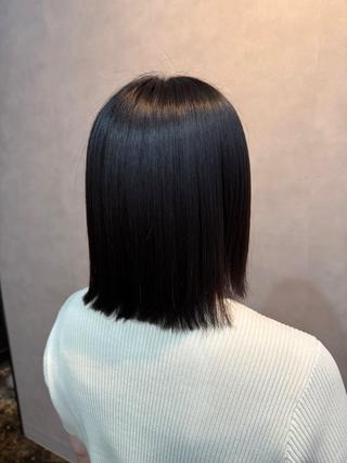 ミディアム パーマ 透明感カラー/パーマ 🌀アオノのヘアスタイル