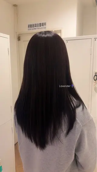 ロング カラー 後藤 明香里のヘアスタイル