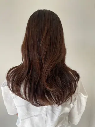 ロング カラー はのん 透明感カラー /韓国スタイルのヘアスタイル