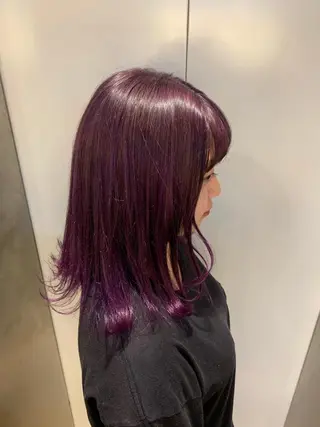 カラー 天野 利咲のヘアスタイル