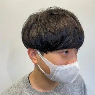 カラー メンズ MOE /Zina横浜2ndのヘアスタイル