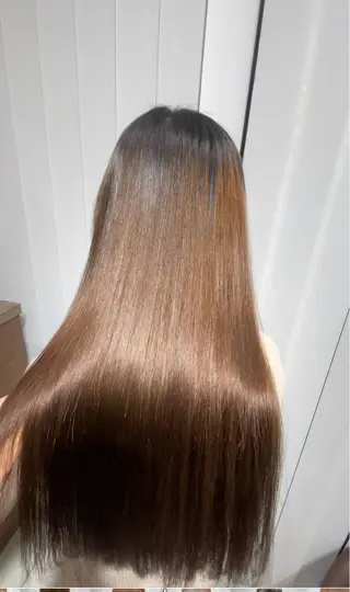 ロング パーマ ブリーチモデル✂︎ カラー特化✨ひかり/のヘアスタイル