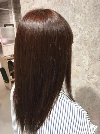 セミロング カラー パーマ Blanco Color&Careのヘアスタイル