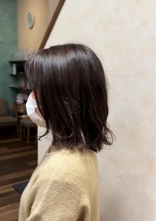 ミディアム カラー アメイジングヘアー 千歳店 福嶋のヘアスタイル