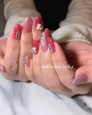 ネイル ネイルルームリッカ 𝐦𝐚𝐲𝐮のネイルデザイン
