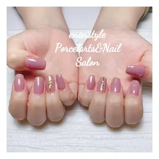 ミディアム ネイル 🐾enen style 🐾のネイルデザイン