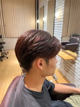 カラー メンズ 当日予約OK‼️造田 彩湖のヘアスタイル