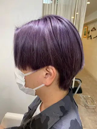ショート タジマ ヤスヒサのヘアスタイル