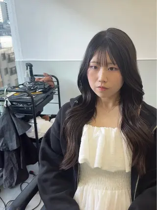 ロング 韓国ヘア🇰🇷 スズキのヘアスタイル