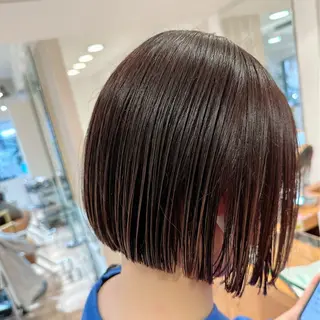ショート ✨縮毛矯正✨ 知念あたるのヘアスタイル