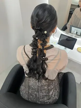 ヘアアレンジ 山下 明子のヘアスタイル
