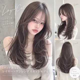 ロング 久保泰都/ ダブルカラー/大宮のヘアスタイル