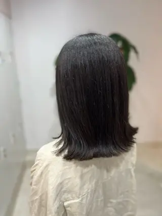 ミディアム カラー 🫧ぷる艶カラー🫧 Yuubi🦩のヘアスタイル