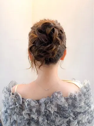 ヘアアレンジ hair make もりした ゆうのヘアスタイル