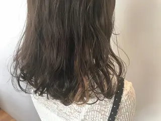 セミロング カラー mayo 🐄🌈のヘアスタイル