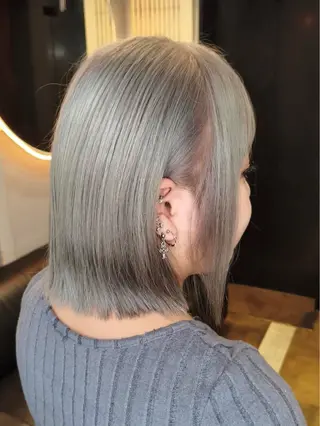 ロング カラー 森山 謙斗のヘアスタイル