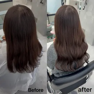 ロング 韓国エクステ／羽エク ダブルスキル💛のヘアスタイル