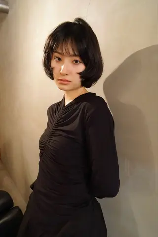 ショート カラー 林 蓮/レイヤー /透明感カラーのヘアスタイル
