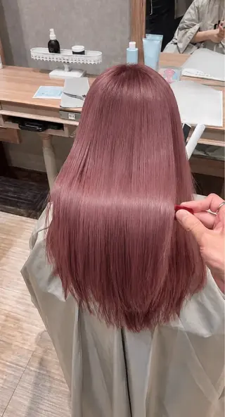 ロング °ʚ暖色カラー特化 ɞ°Ash国立店ほののヘアスタイル