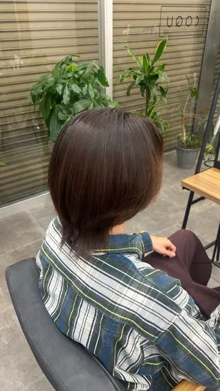 ミディアム メンズ momo🎀毛流れ パーマ/🚹限定のヘアスタイル