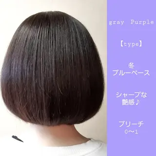 ショート カラー 髪質改善 常世田のヘアスタイル