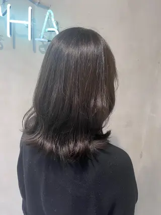 ミディアム カラー 🫧艶髪矯正 髪質改善🫧 大介のヘアスタイル