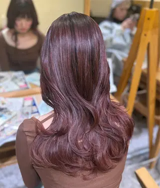 ロング 🩶韓国風/レイヤー / kanon🩶のヘアスタイル