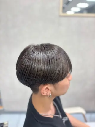ショート カラー メンズ メンズ特化韓国風 パーマスタイル/りんのヘアスタイル