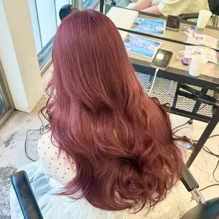 セミロング カラー ヘアアレンジ 🎀ブリーチ×艶髪 🎀 ♡さや♡のヘアスタイル