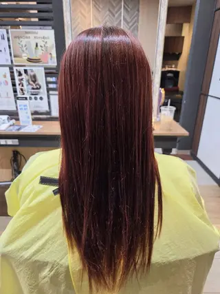 ロング ナカオ シュウヘイのヘアスタイル