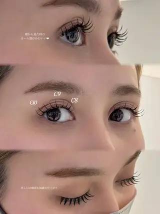 マツエク・マツパ akari 🎀ELINeyeのマツエク・マツパデザイン